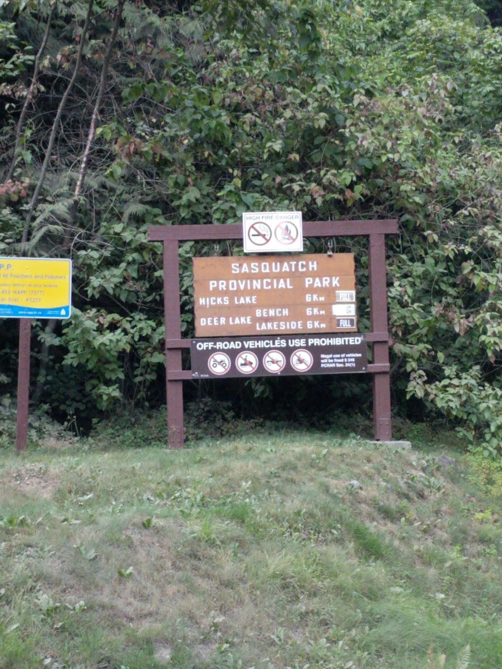Sasquatch Provincial Park | Harrison Hot Springs, BC V0M 1K0, Canada | Phone: (604) 986-9371