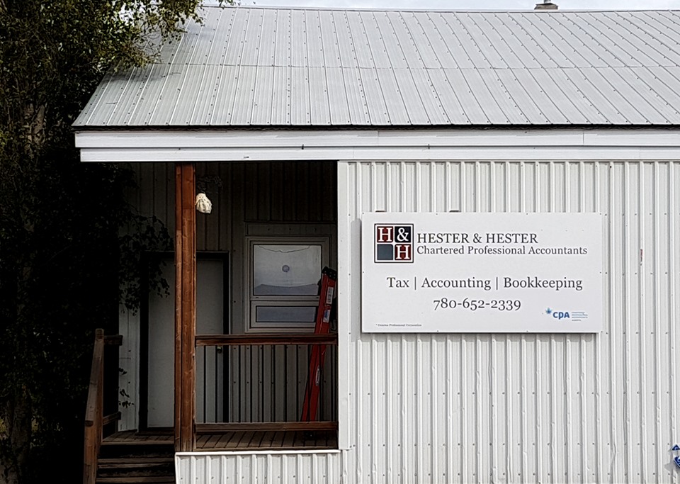 Hester & Hester Chartered Professional Accountants | 4807 52 St, Redwater, AB T0A 2W0, Canada | Phone: (780) 652-2339