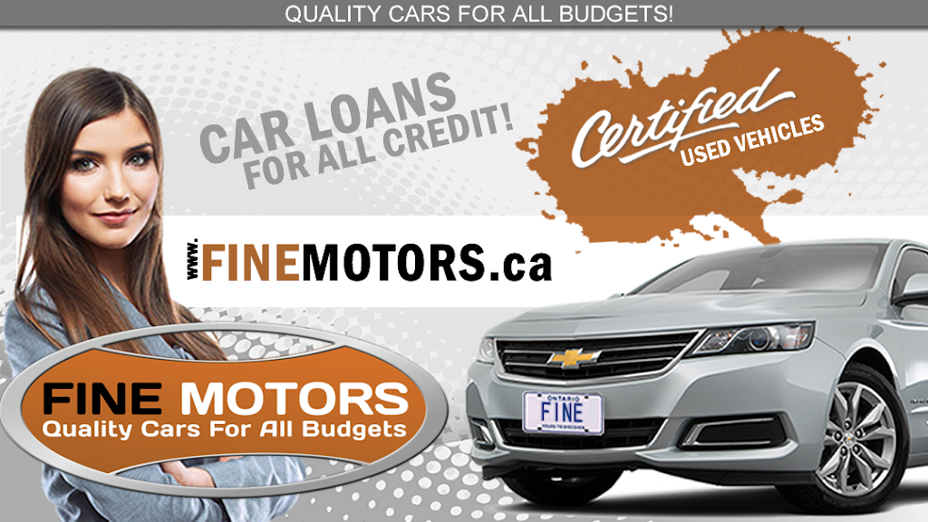 Fine Motors of London | 562 Hamilton Rd, London, ON N5Z 1S6, Canada | Phone: (519) 672-2277
