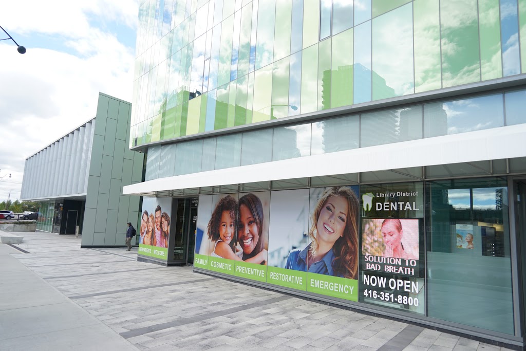 LIBRARY DISTRICT DENTAL | 170 Fort York Blvd Unit 1B, Toronto, ON M5V 0E6, Canada | Phone: (416) 351-8800