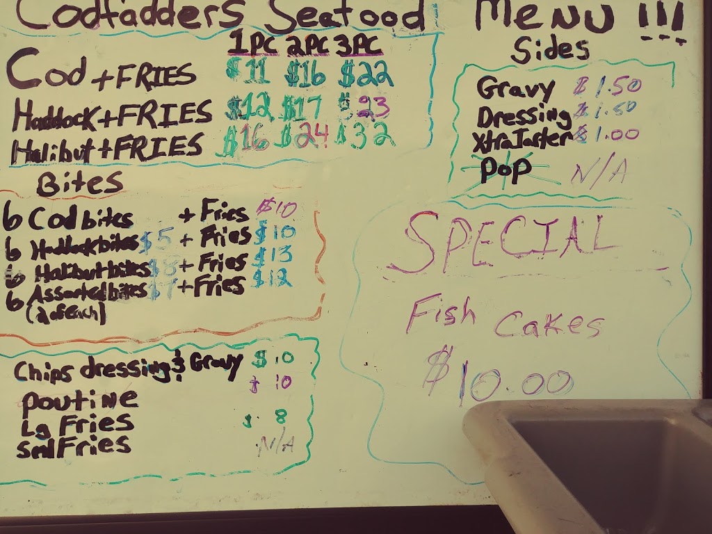 Codfadders Seafood | suite 9817 266 6H6, 108 Acheson Rd, Spruce Grove, AB T7X 5A6, Canada | Phone: (780) 571-2637