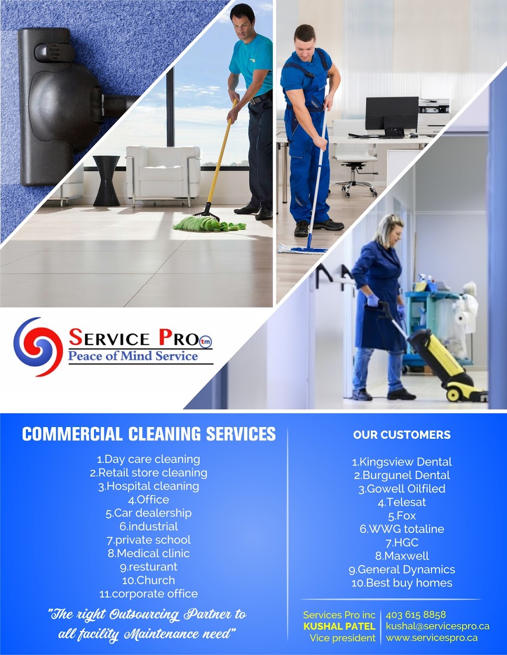 Services Pro Inc | 800 Yankee Valley Blvd SE, Airdrie, AB T4A 2L3, Canada | Phone: (403) 389-4460