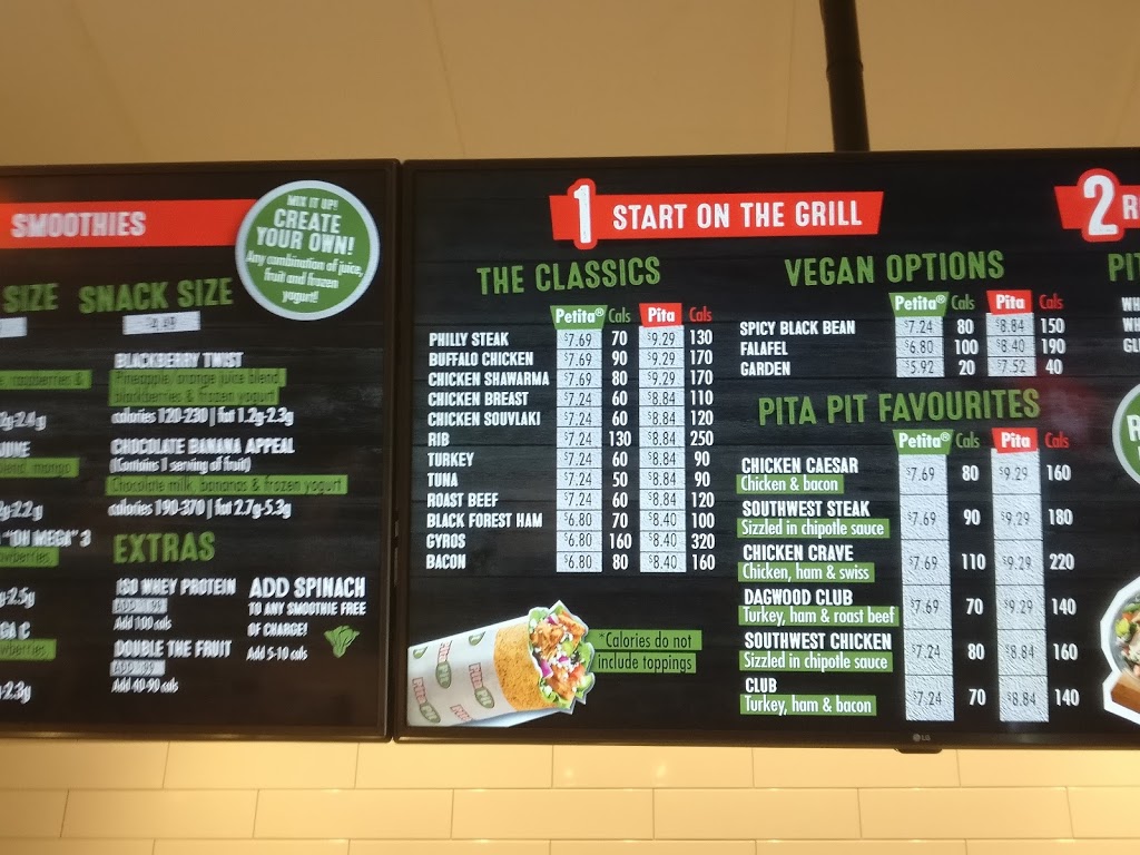 Pita Pit | 2360 Main St, Winnipeg, MB R2V 4H7, Canada | Phone: (204) 334-7482