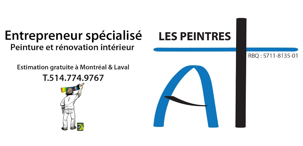 Les Peintres AT | 772 Rue Garda, LÉpiphanie, QC J5X 4E4, Canada | Phone: (514) 774-9767