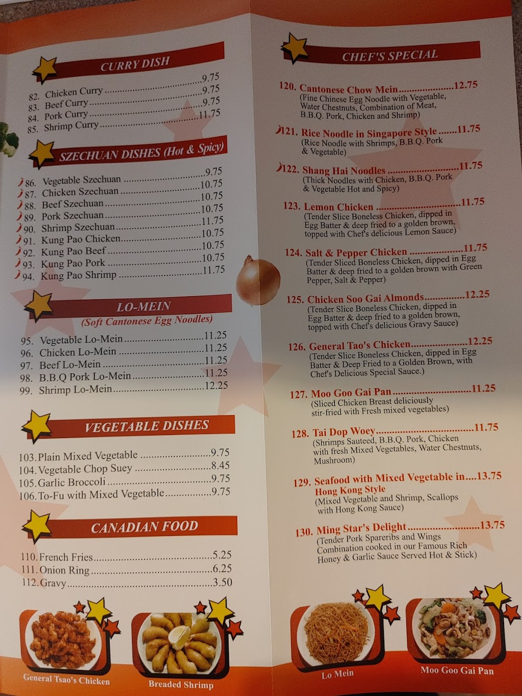 Ming Star Restaurant Inc | 23 Front St N, Campbellford, ON K0L 1L0, Canada | Phone: (705) 653-5500