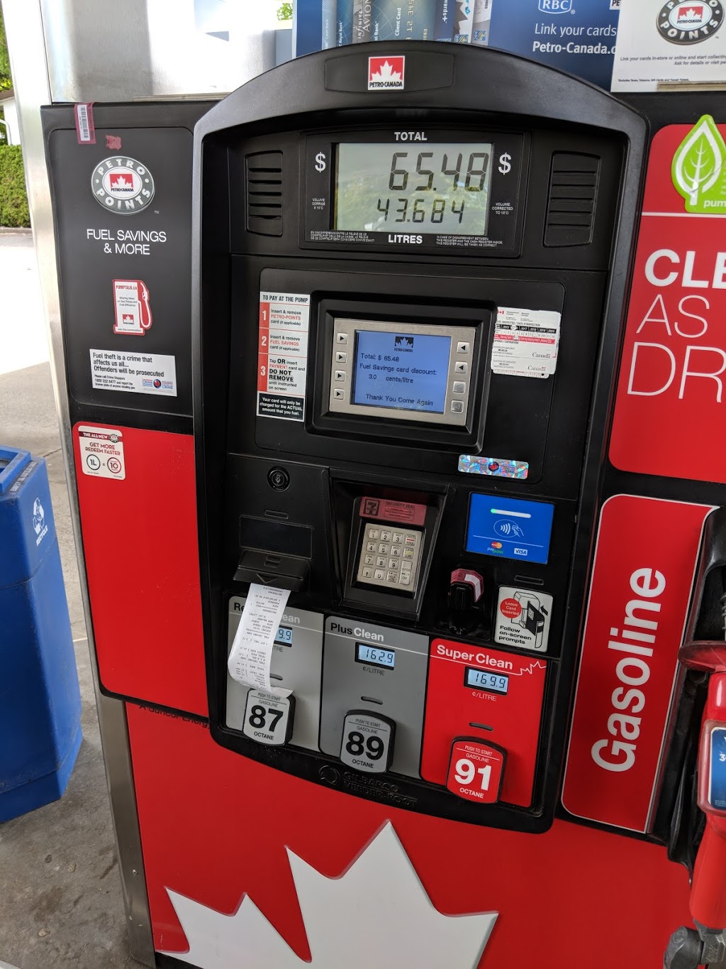 Petro-Canada | 7890 Canada Way, Burnaby, BC V3N 3L4, Canada | Phone: (604) 519-1307