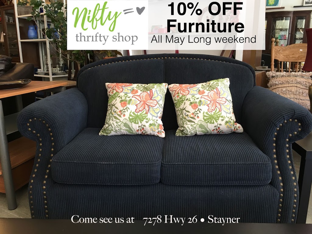 Nifty Thrifty Shop.ca | 7278 ON-26, Stayner, ON L0M 1S0, Canada | Phone: (705) 517-0414
