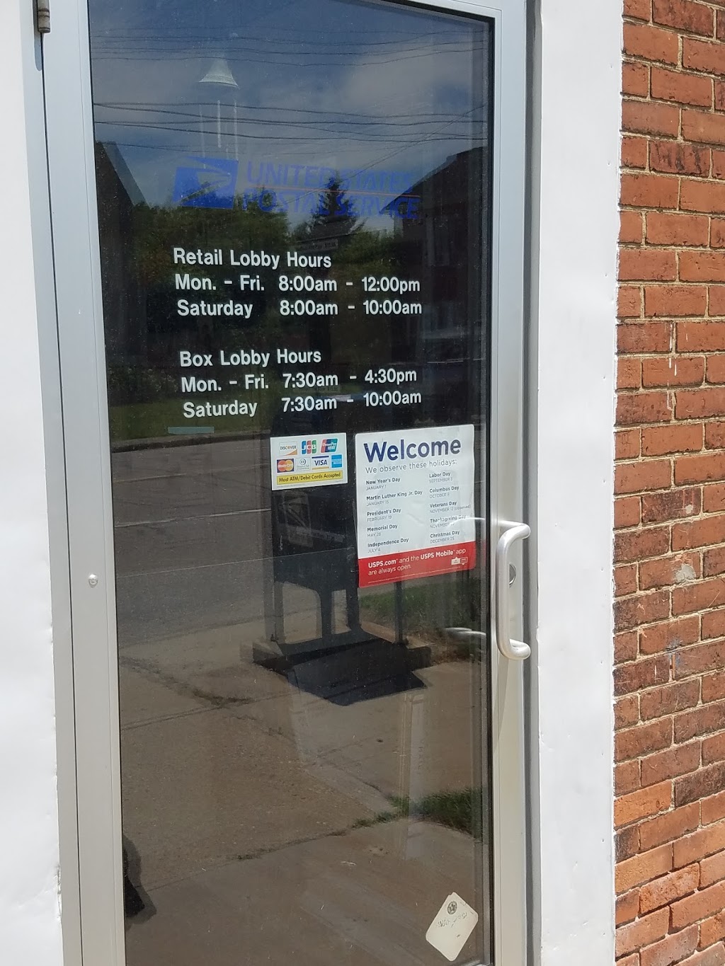 United States Postal Service | 1296 Main St, Melvin, MI 48454, USA | Phone: (800) 275-8777