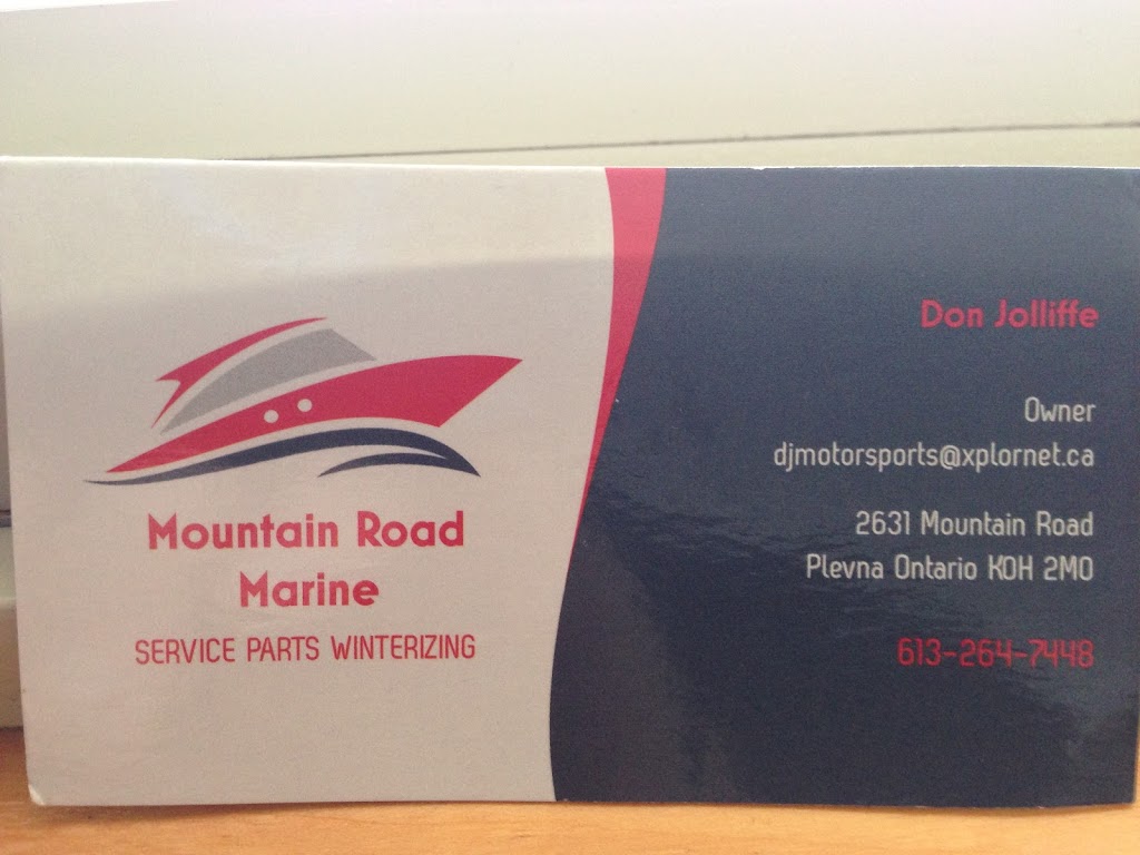 Mountain Road Marine | 2631 Mountain Rd, Plevna, ON K0H 2M0, Canada | Phone: (613) 264-7448