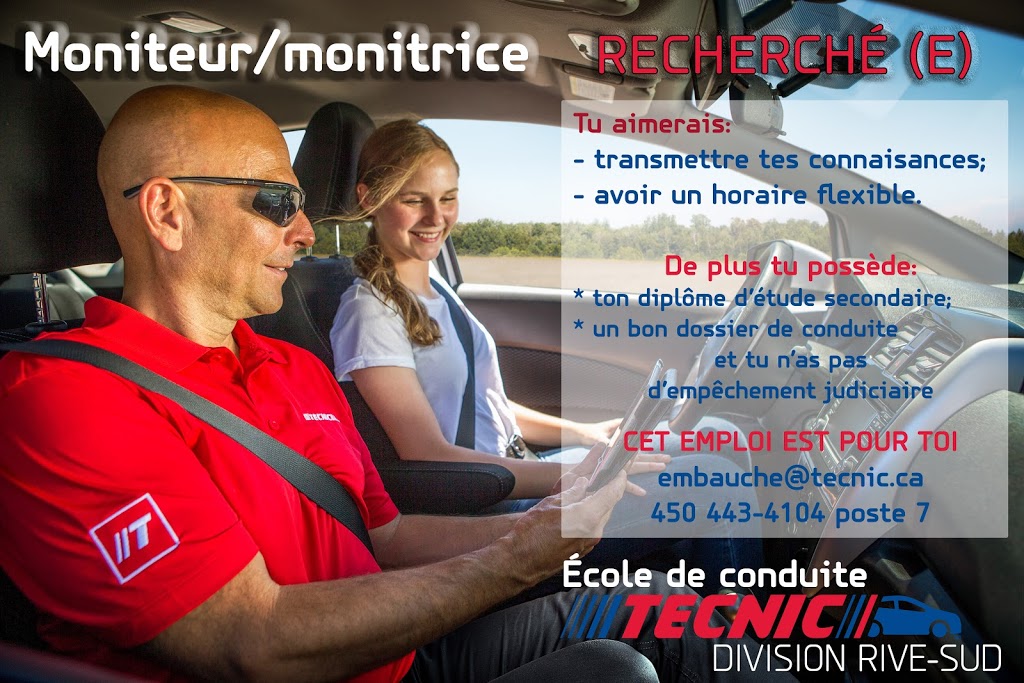 Ecole de conduite Tecnic Varennes | 50 Rue de la Gabelle, Varennes, QC J3X 2J4, Canada | Phone: (450) 652-5131