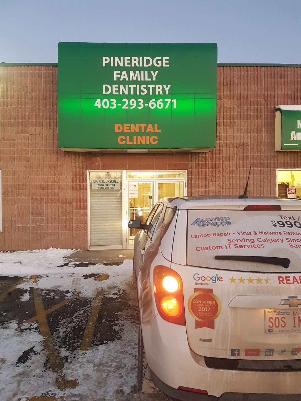 Pineridge Dental Clinic | dentist | 6208 Rundlehorn Dr NE, Calgary, AB T1Y 2X1, Canada | 4032936671 OR +1 403-293-6671