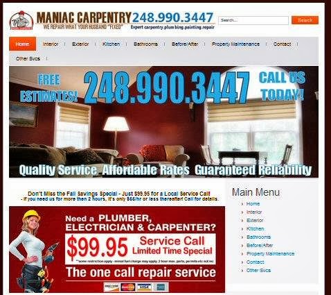 Maniac Carpentry & Construction | 3634 Pointe Tremble Rd, Pearl Beach, MI 48001, USA | Phone: (248) 990-3447
