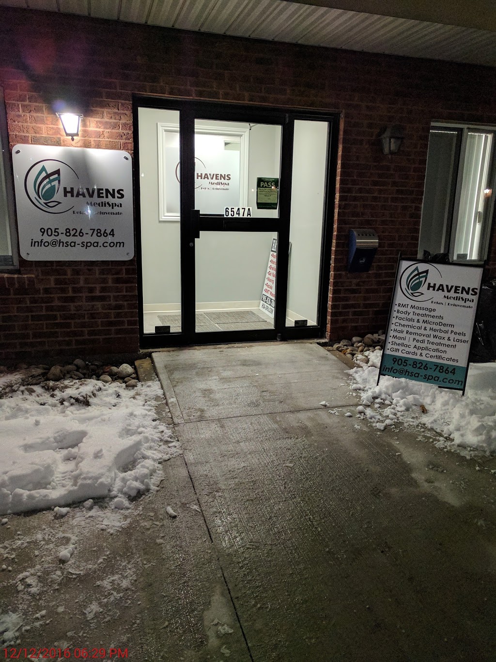 Havens MediSpa | 6547 Mississauga Rd, Mississauga, ON L5N 1A6, Canada | Phone: (866) 824-3299