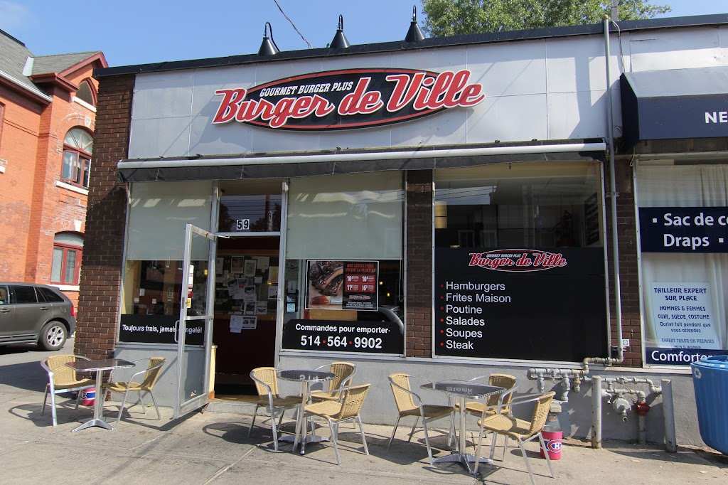 Burger de Ville | 59 Westminster North, Montréal-Ouest, QC H4X 1Y8, Canada | Phone: (514) 564-9902