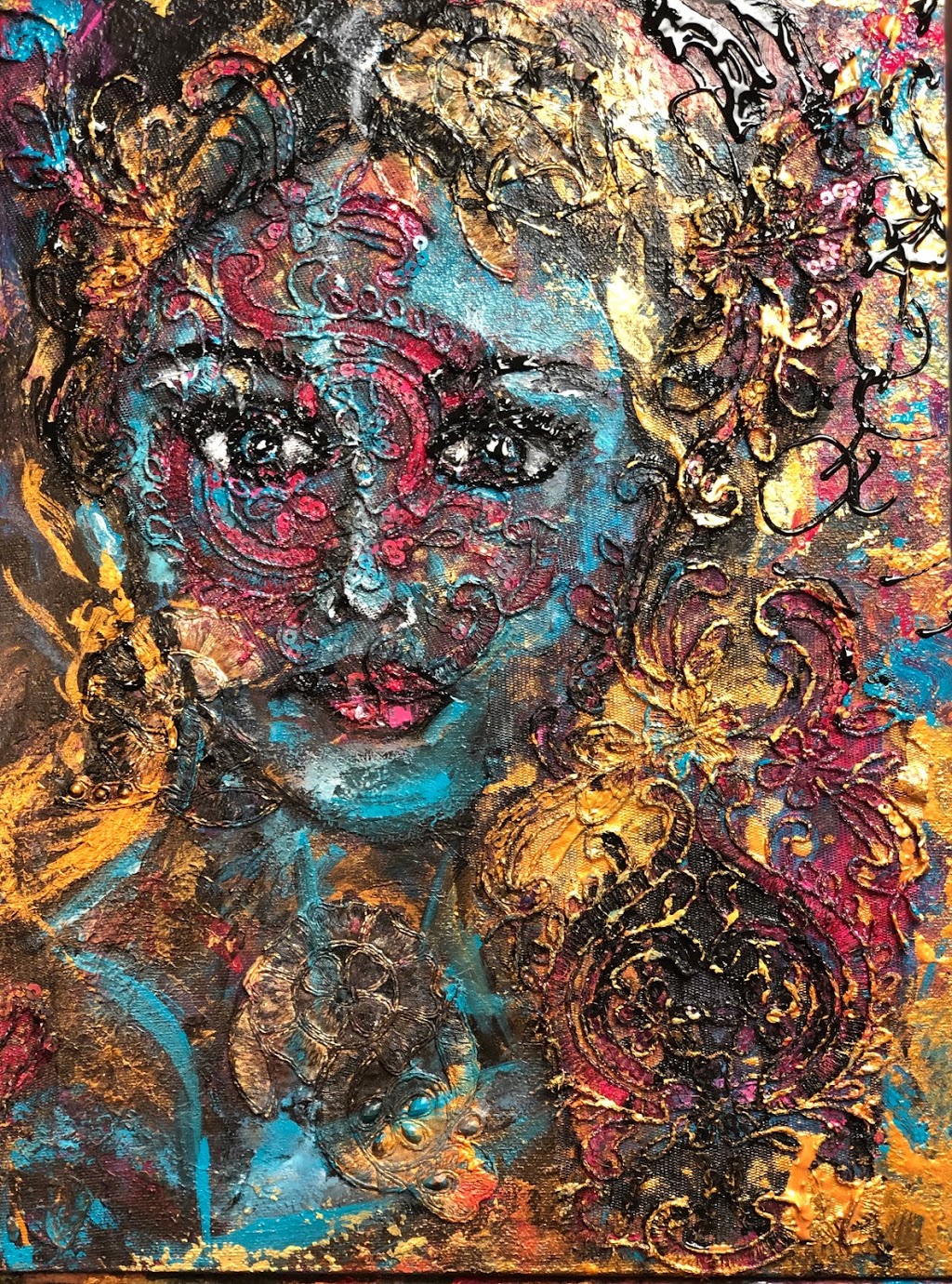 Renée Michaud Artiste Peinture Et Couture Sur Toile | 1205 Rue Paul Dutil, Québec, QC G2G 2W7, Canada | Phone: (418) 208-0187
