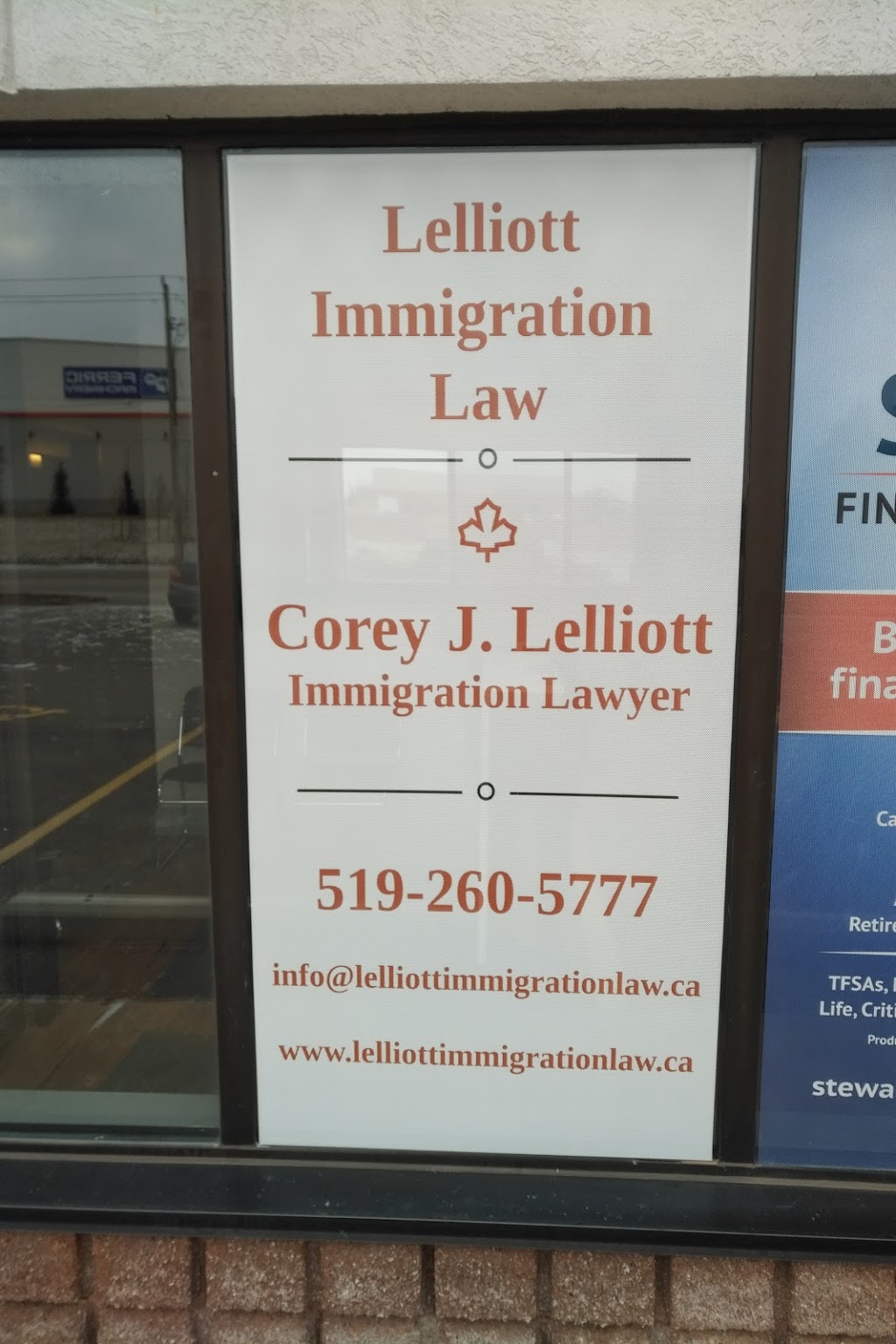 Lelliott Immigration Law | 295 Jamieson Pkwy #1, Cambridge, ON N3C 3X1, Canada | Phone: (519) 260-5777