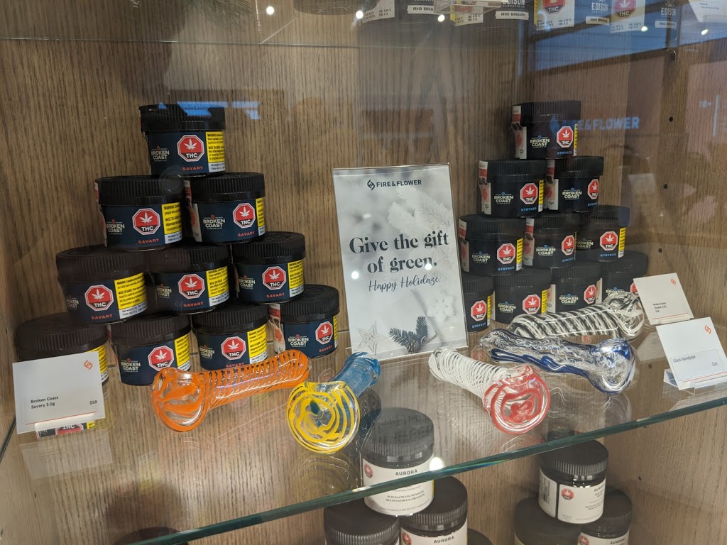 Fire & Flower Cannabis Co. | 5844 Terrace Rd NW, Edmonton, AB T6A 3Y8, Canada | Phone: (587) 635-2398