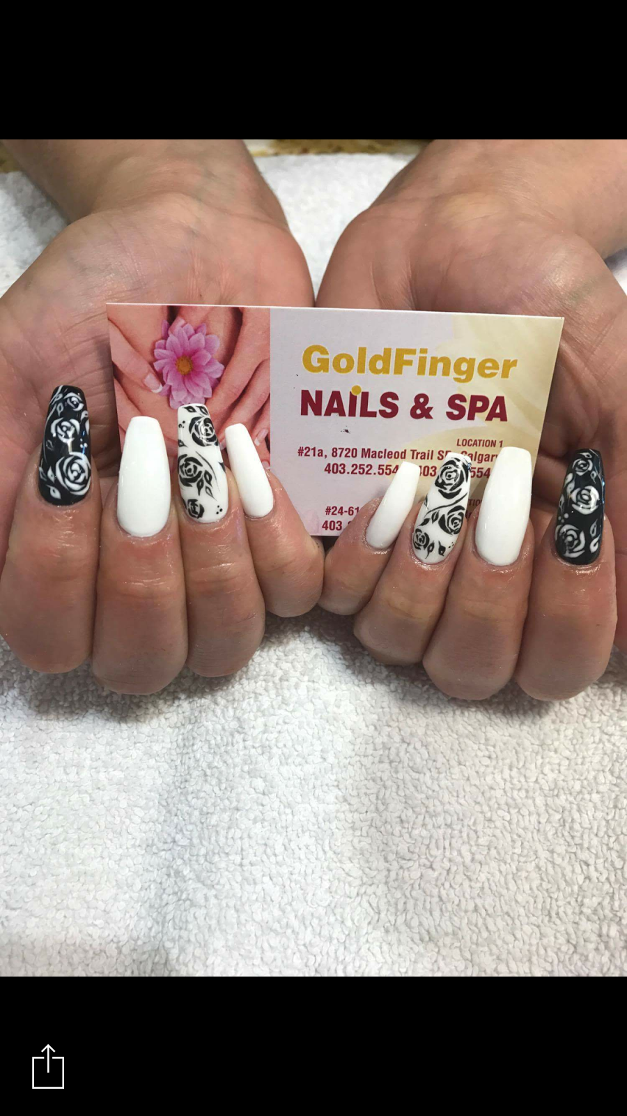 Goldfingers Nails & Spa | 6130 1a St SW #24, Calgary, AB T2H 0G3, Canada | Phone: (403) 253-4828