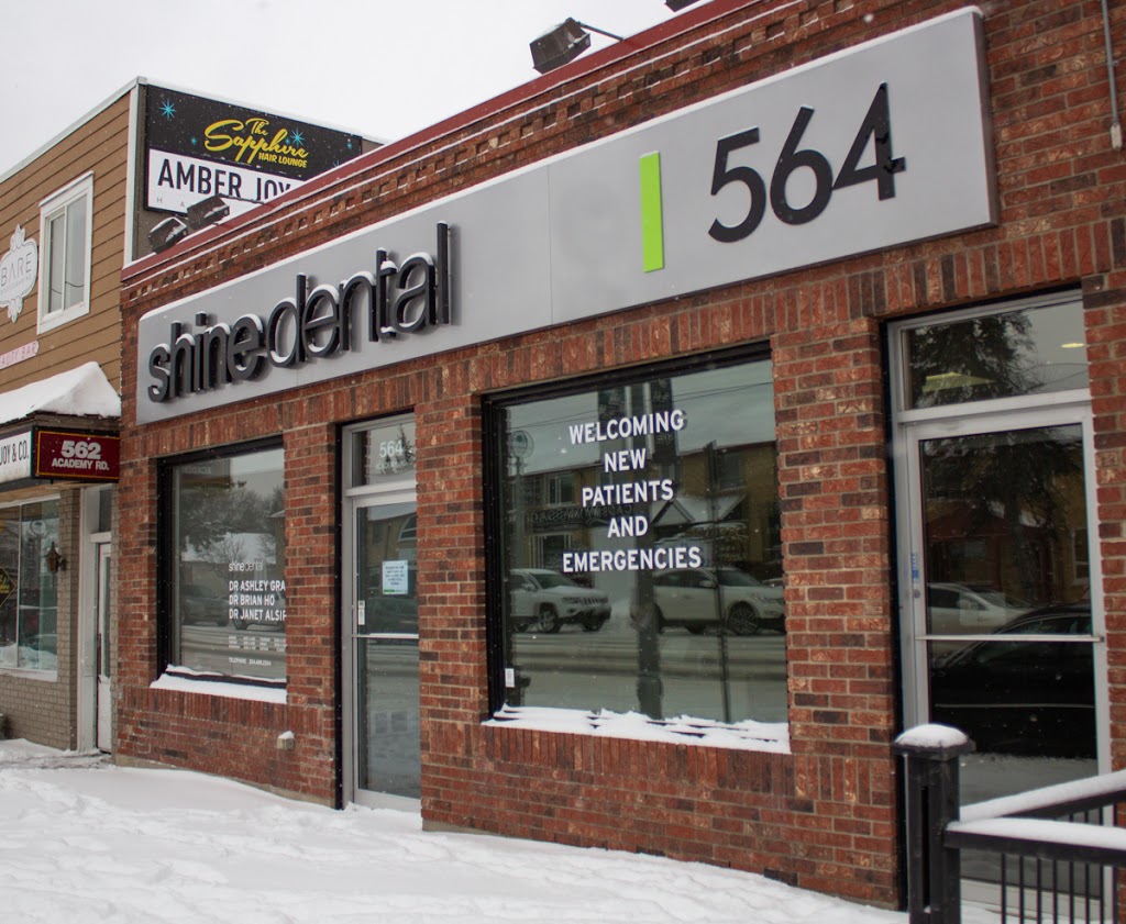 Shine Dental River Heights | 564 Academy Rd, Winnipeg, MB R3N 0E3, Canada | Phone: (204) 489-2204