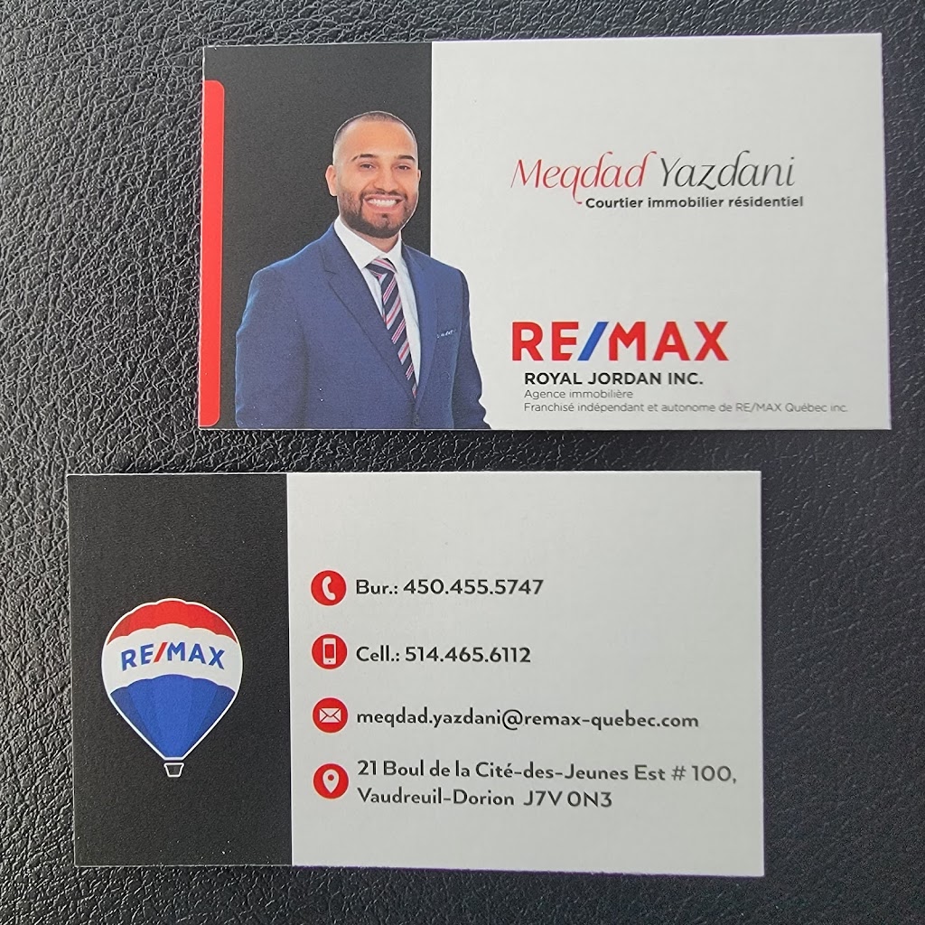 Meqdad Yazdani Courtier Immobilier | 21 boul de la, Bd de la Cité-des-Jeunes, Vaudreuil-Dorion, QC J7V 0N3, Canada | Phone: (514) 465-6112