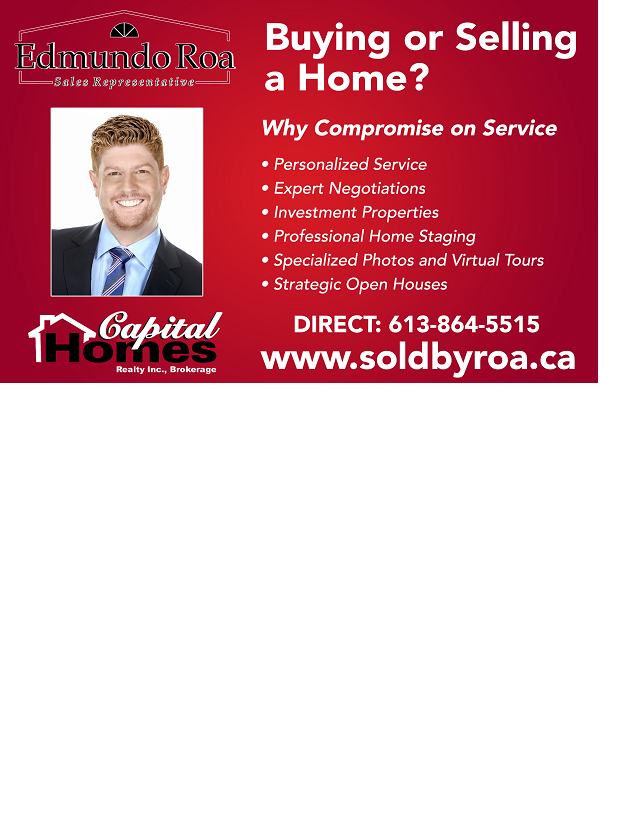 Edmundo Roa | 1419 Carling Ave #217, Ottawa, ON K1Z 7L6, Canada | Phone: (613) 864-5515