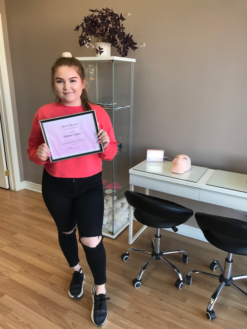 Merlot Beauty Eyelash Extensions Studio & Academy | 4400 Sheppard Ave E #2, Scarborough, ON M1S 5J5, Canada | Phone: (647) 343-8100