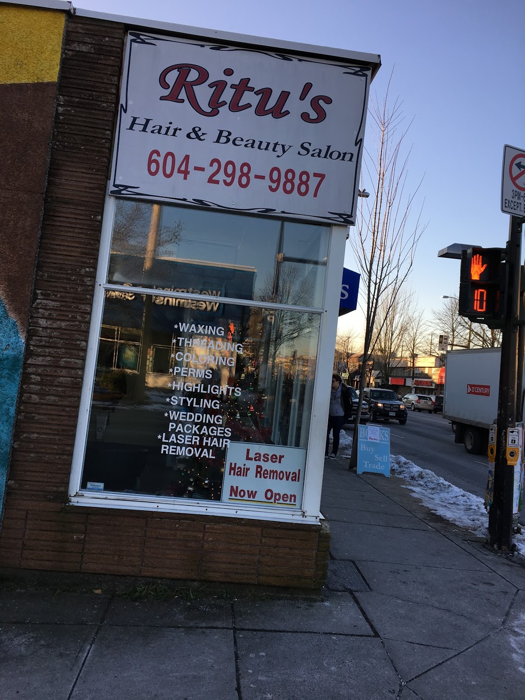 Ritus Hair & Beauty Salon | 4098 Hastings St, Burnaby, BC V5C 2H9, Canada | Phone: (604) 298-9887
