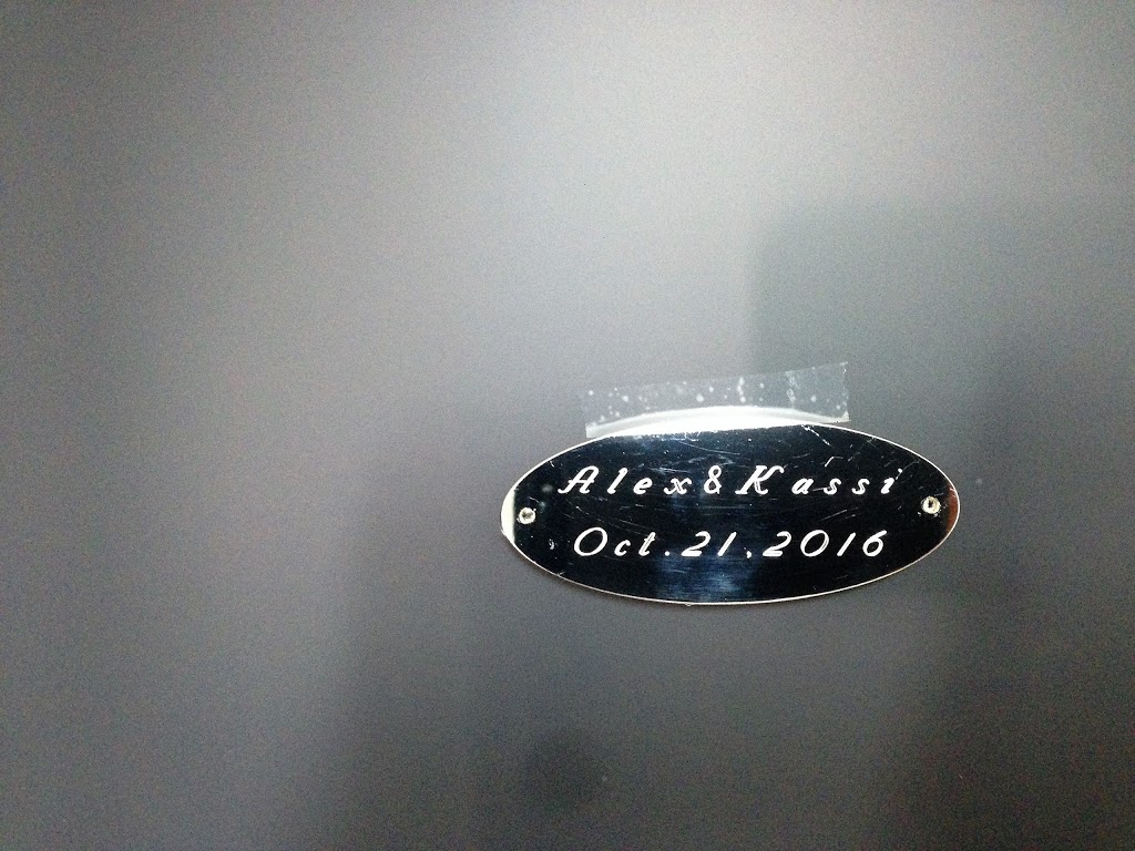 JZ engraving | 242 Jacob St, Cambridge, ON N3H 2T9, Canada | Phone: (226) 218-6614