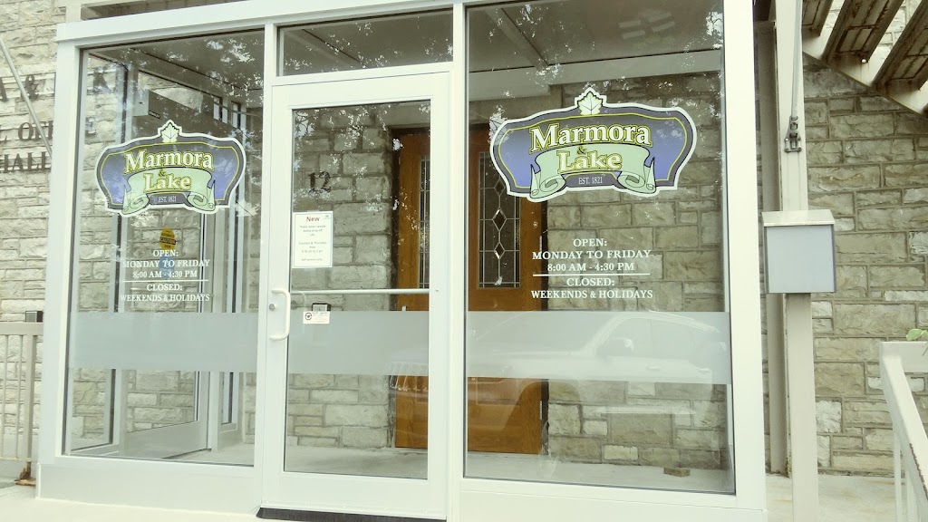 Marmora and Lake Town Hall | 12 Bursthall St, Marmora, ON K0K 2M0, Canada | Phone: (613) 472-2629