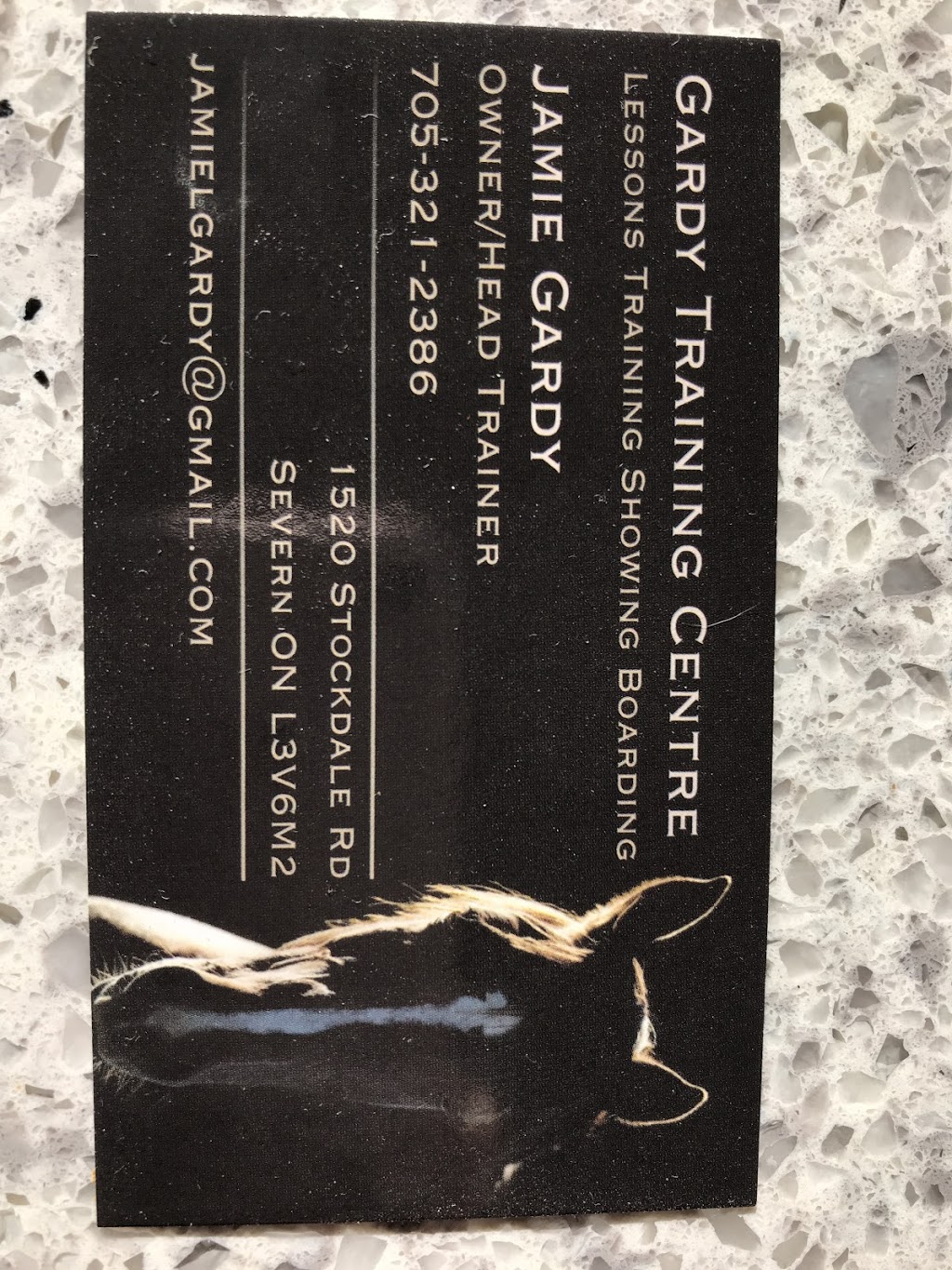 Gardy Training Centre | 1520 Stockdale Rd, Severn, ON L3V 6M2, Canada | Phone: (705) 321-2386