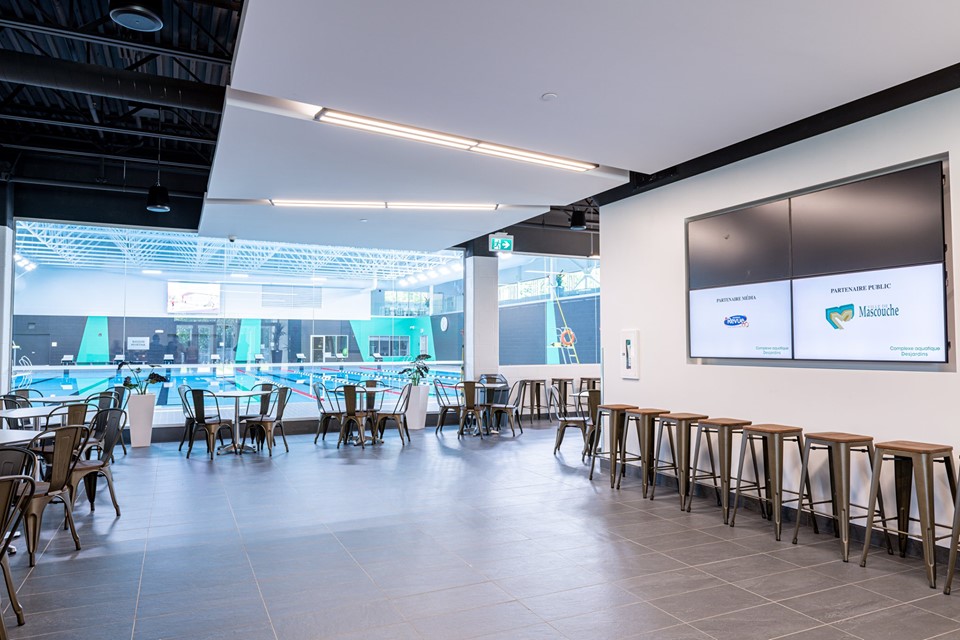 Complexe aquatique Desjardins | 2205 Ch Sainte-Marie, Mascouche, QC J7L 1A6, Canada | Phone: (450) 313-6060
