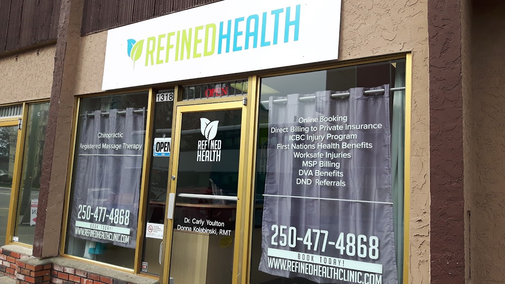 Refined Health Chiropractic and Massage | 1318 Esquimalt Rd, Victoria, BC V9A 3P6, Canada | Phone: (250) 477-4868