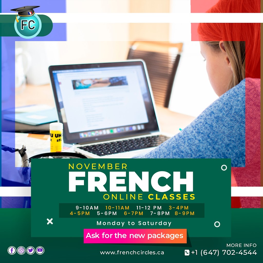 French Circles Club Mississauga | 7430 Copenhagen Rd #83, Mississauga, ON L5N 2C4, Canada | Phone: (647) 702-4544