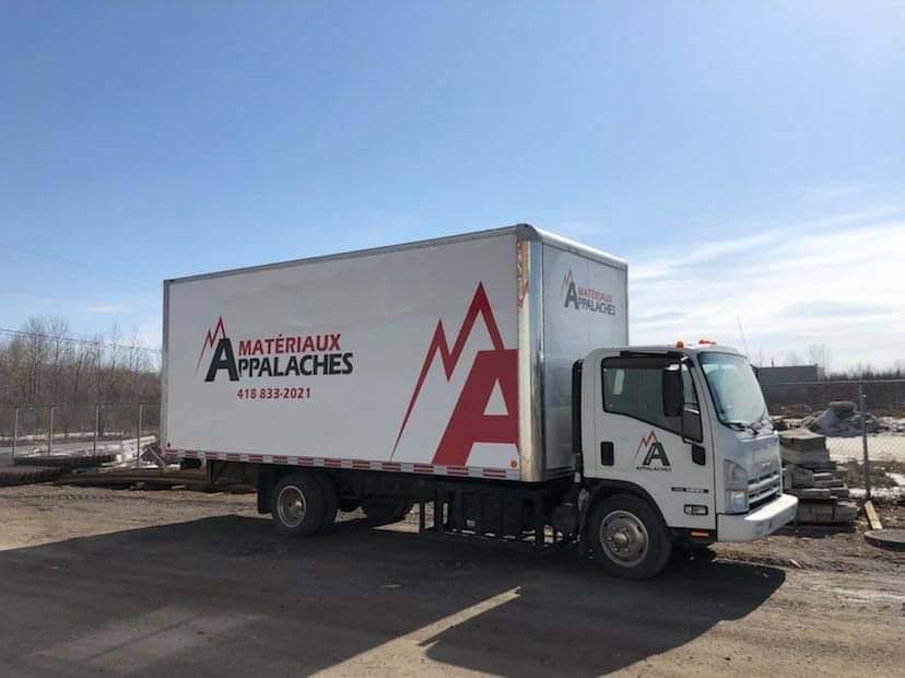 Matériaux Appalaches | 900 Rue du Ferblantier, Pintendre, QC G6C 1W1, Canada | Phone: (418) 833-2021