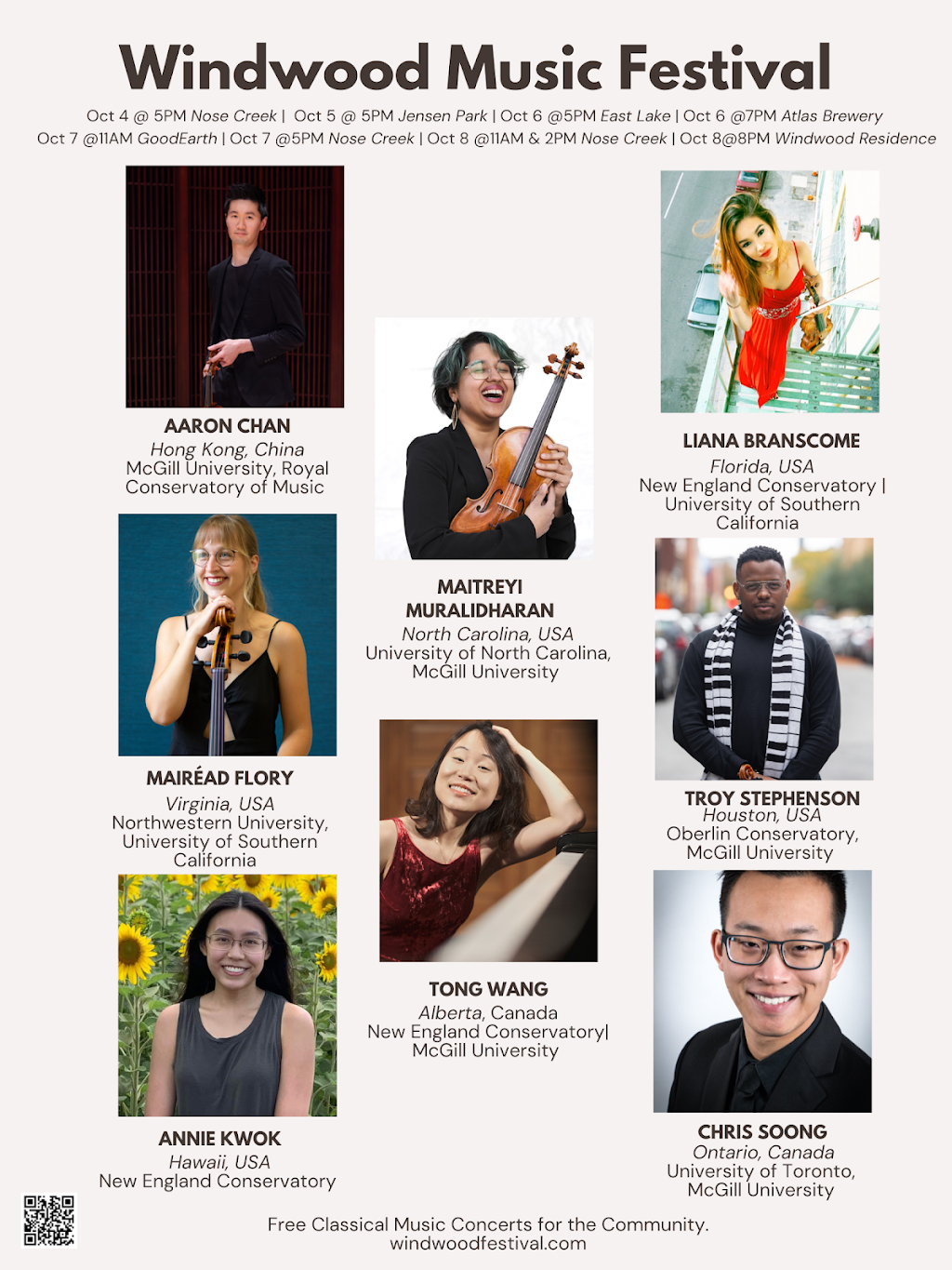 Windwood Music Festival | 138 Windwood Grove SW, Airdrie, AB T4B 3S8, Canada | Phone: (438) 389-2065