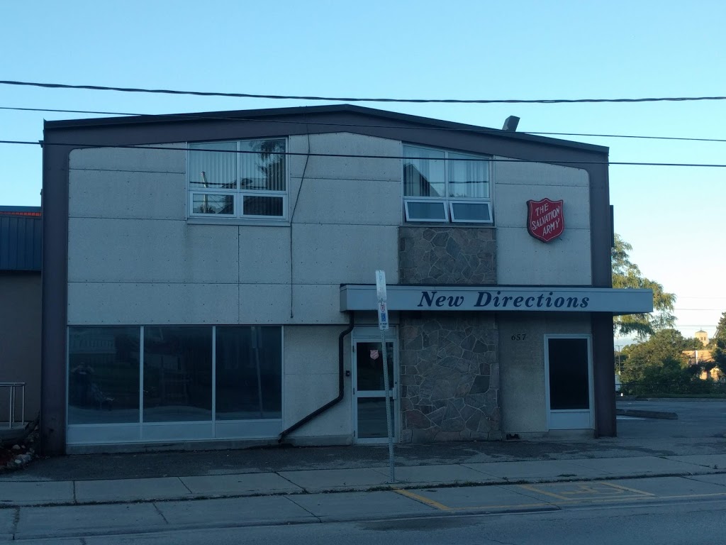 The Salvation Army New Directions CRF | church | 657 King St E, Kitchener, ON N2G 2M4, Canada | 5197444666 OR +1 519-744-4666