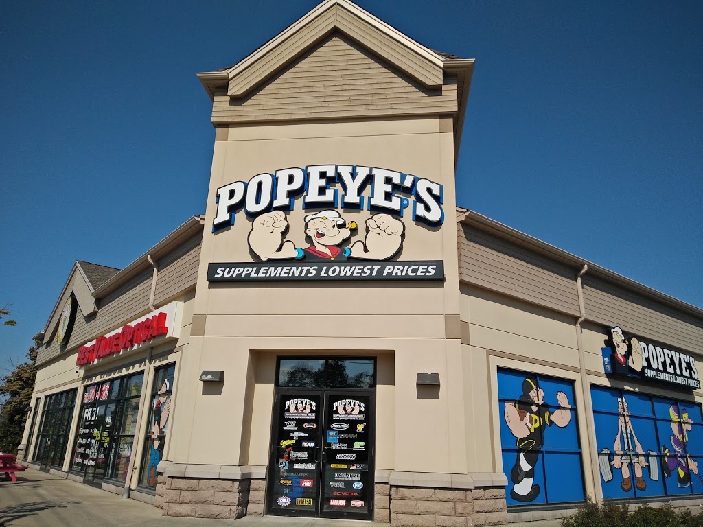 Popeyes Supplements Waterloo | 158 University Ave W #3, Waterloo, ON N2L 3E9, Canada | Phone: (519) 489-4936