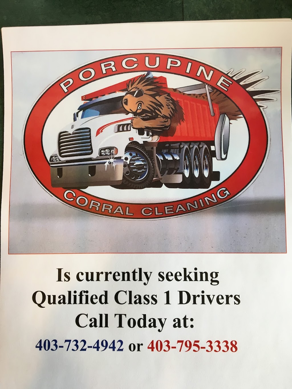 Porcupine Corral Cleaning (1992) Ltd | Range Rd 212, Picture Butte, AB T0K 1V0, Canada | Phone: (403) 732-4942
