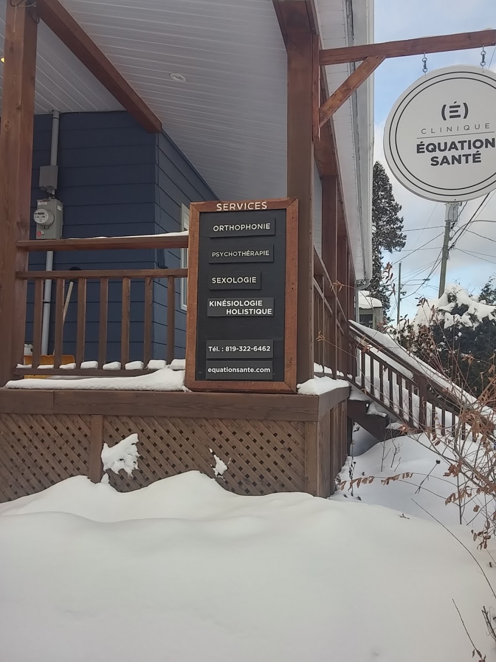 clinique Équation santé | 1362 Rue de lAcadémie, Val-David, QC J0T 2N0, Canada | Phone: (819) 322-6462