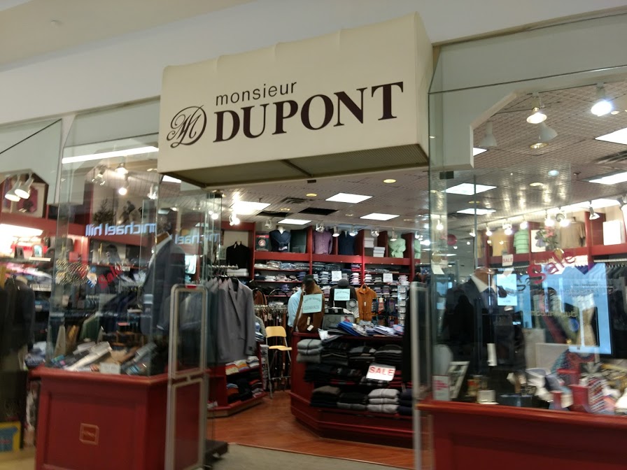Monsieur Dupont Paris Limited | 5100 Erin Mills Pkwy, Mississauga, ON L5M 4Z5, Canada | Phone: (905) 569-6745