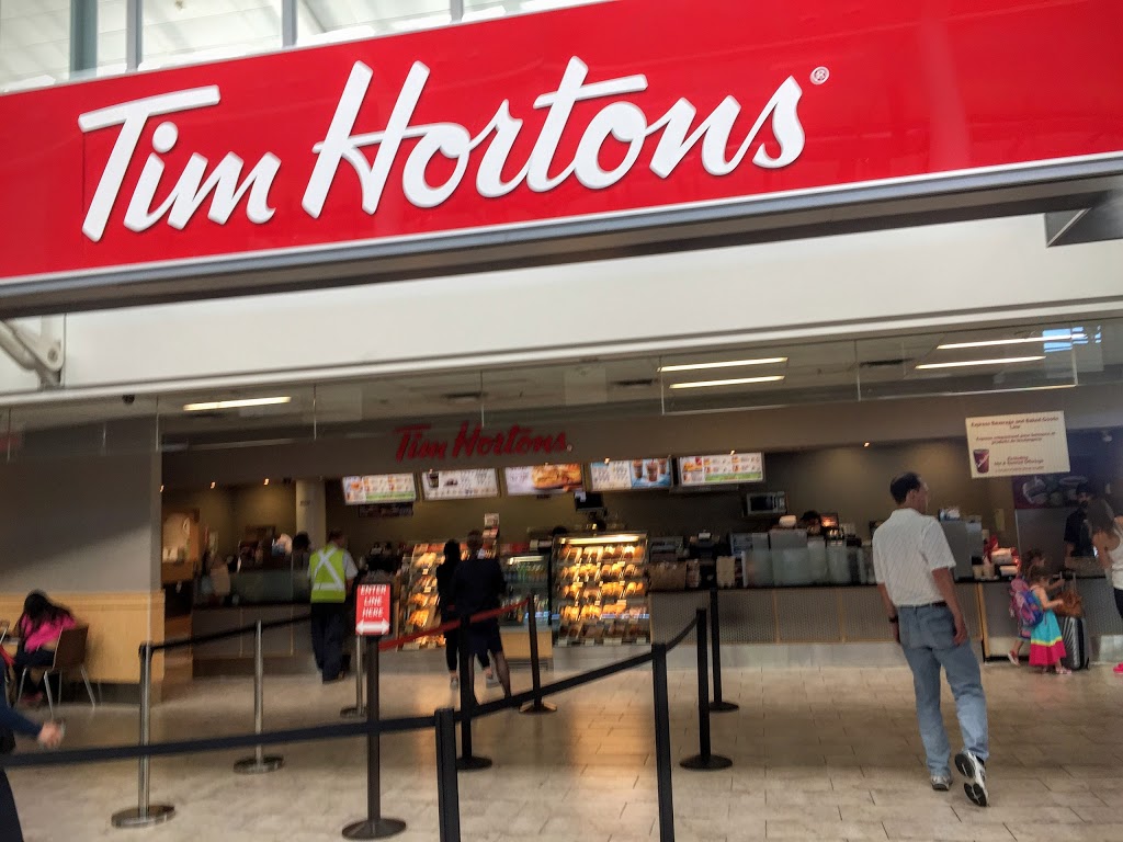 Tim Hortons | 3111 Conair Drive - Pearson Airport Terminal, 1, Mississauga, ON L5P 1B2, Canada | Phone: (416) 776-2415