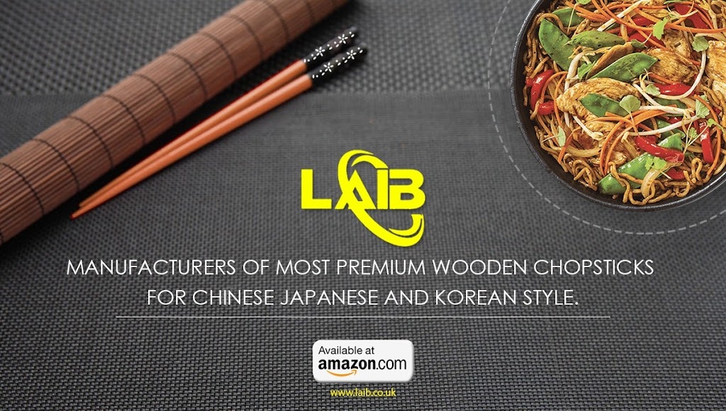 Laib Chopsticks | 39 Adanac Dr, Whitby, ON L1N 2K6, Canada | Phone: (289) 356-7862