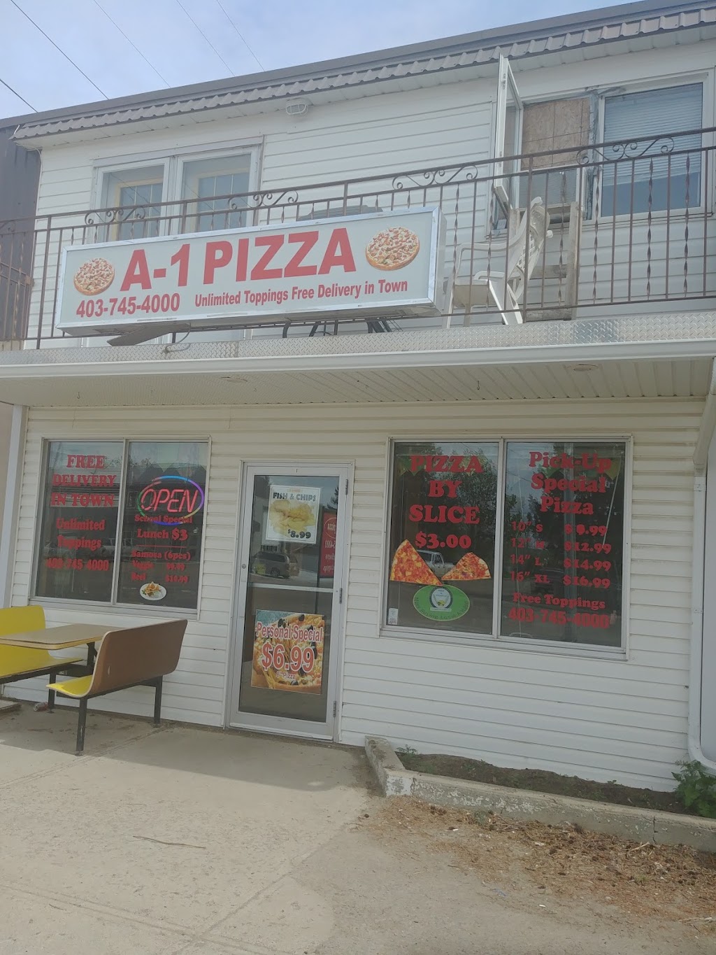 A-1 Pizza | 221 Hwy Avenue N, Picture Butte, AB T0K 1V0, Canada | Phone: (403) 745-4000
