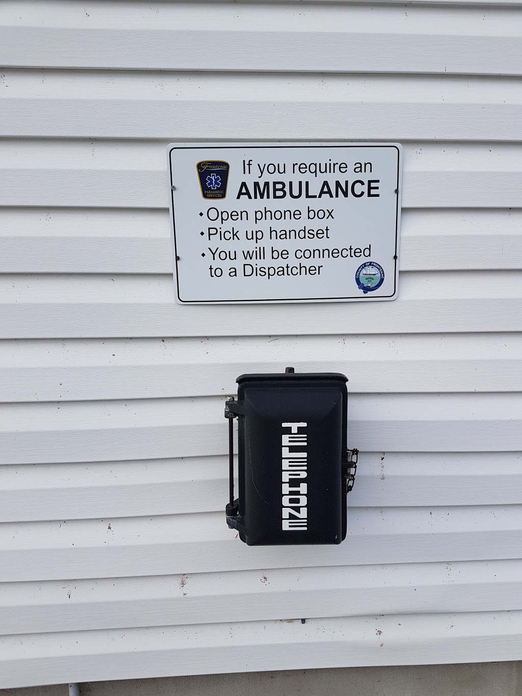 Frontenac Paramedic Services - Paramedic Base | 10579 Road 38, Parham, ON K0H 2K0, Canada