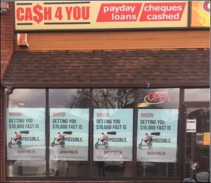 Cash 4 You | 63 Brant Ave Suite C, Brantford, ON N3T 3H2, Canada | Phone: (519) 750-1600