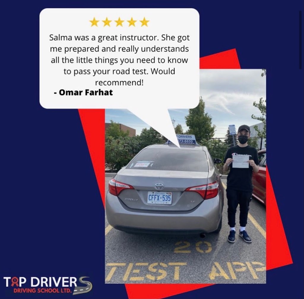 Top Drivers Driving School | 171 Silverado Trail, Woodbridge, ON L4H 2N9, Canada | Phone: (416) 873-6655