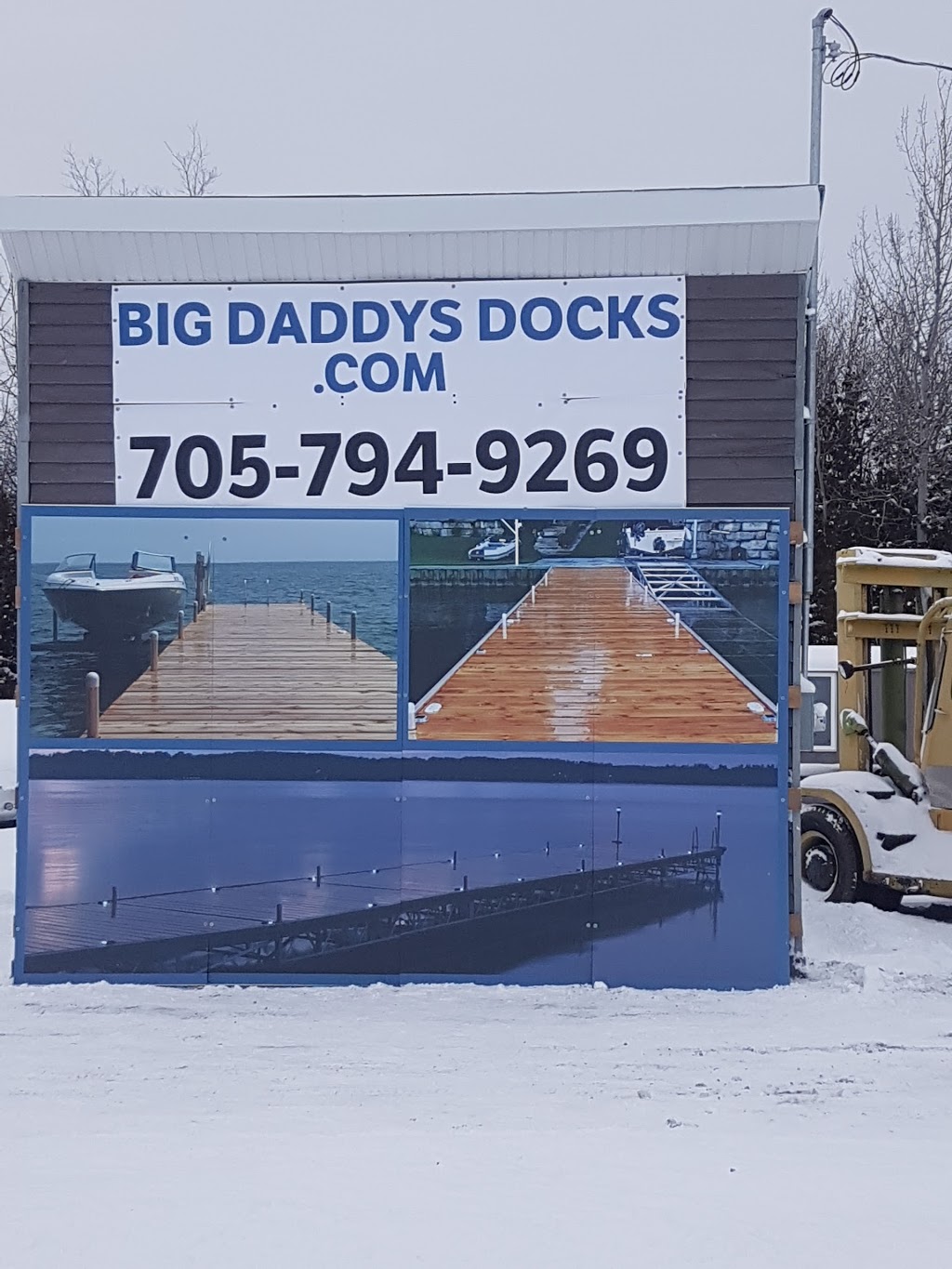 Big Daddys Docks | 4063 Hampshire Mills Line, Orillia, ON L3V 0Y5, Canada | Phone: (705) 794-9269