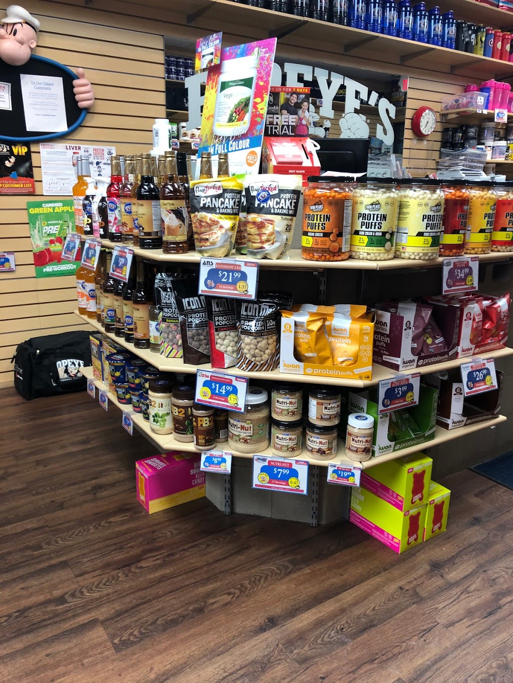 Popeyes Supplements Regina East | 2591 Quance St, Regina, SK S4V 2Y8, Canada | Phone: (306) 352-3484