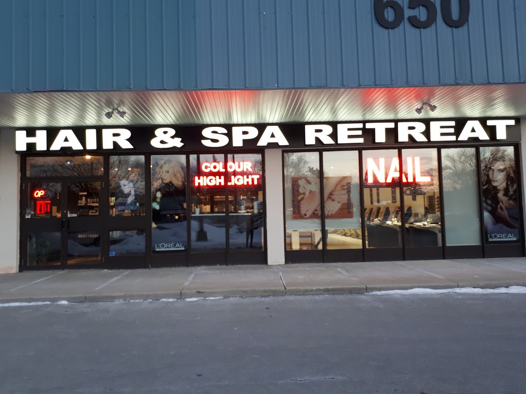Hair and Spa Retreat | 650 Plains Rd E unit 10, Burlington, ON L7T 2E9, Canada | Phone: (905) 631-7111