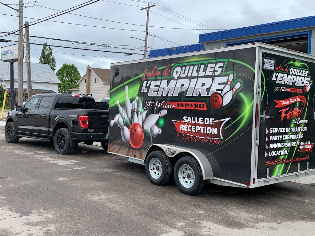 Salon De Quilles LEmpire | 1466 Bd du Jardin, Saint-Félicien, QC G8K 2Z2, Canada | Phone: (418) 679-8468
